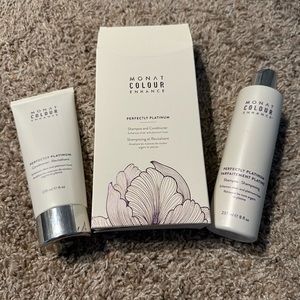 Monat purple shampoo & conditioner for blondes